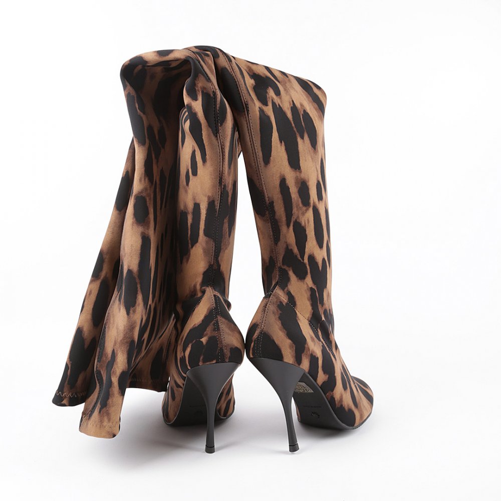 Stuart weitzman best sale animal print boots