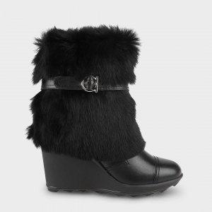 Ferragamo cheap fur boots