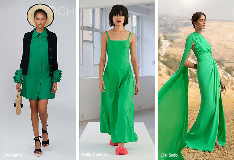 Зеленый - цвет сезона или как носить самые модные оттенки.